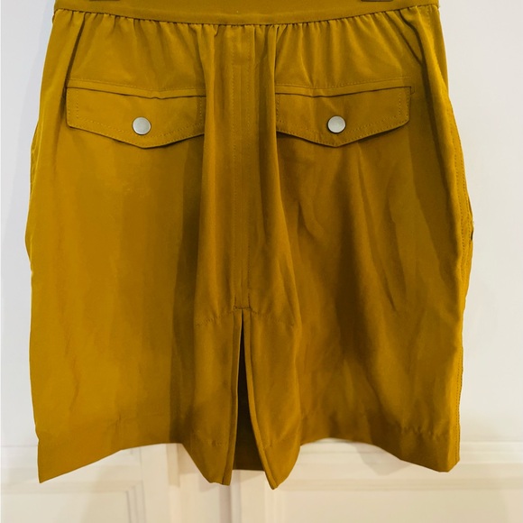 Athleta | Vienna Cargo Skort in Brass Yellow Gold Size 0 - Picture 4 of 6